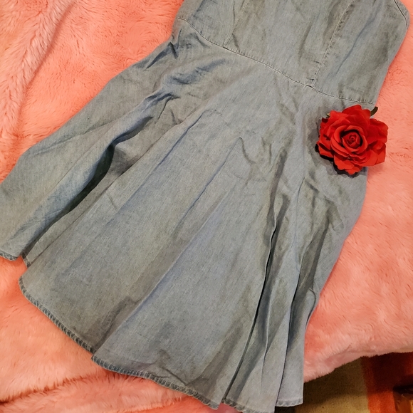 Cotton On chambray woven Krissy dress - Picture 7 of 8